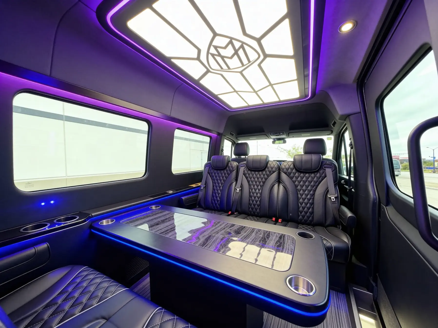 sprinter van interior